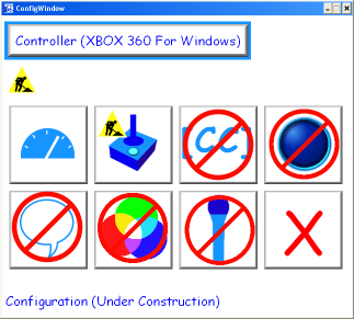 GASPilot Configuration Screenshot